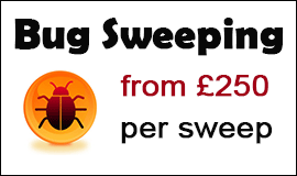 Bug Sweeping Cost in Falmouth